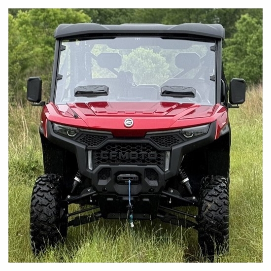 Seizmik Toolless Versa-Vent Front Windshield - CF Moto UForce U10 Pro - alt image 0