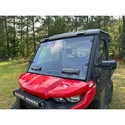 Seizmik Toolless Versa-Vent Hard Coated Front Windshield - Can Am Defender