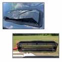 Seizmik Toolless Versa-Vent Hard Coated Front Windshield - Can Am Defender