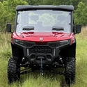 Seizmik Toolless Versa-Vent Hard Coated Front Windshield - CF Moto UForce U10 Pro