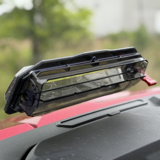 Seizmik Toolless Versa-Vent Hard Coated Front Windshield - CF Moto UForce U10 Pro - alt image 5