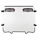 Seizmik Toolless Versa-Vent Hard Coated Front Windshield - Kawasaki Teryx KRX 1000