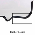 Seizmik Toolless Versa-Vent Hard Coated Front Windshield - Kawasaki Teryx KRX 1000