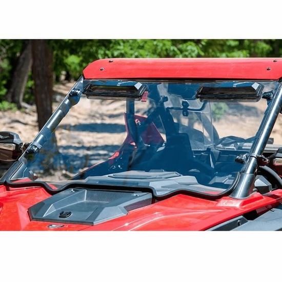 Seizmik Toolless Versa-Vent Hard Coated Front Windshield - Polaris RZR PRO XP