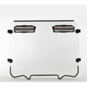 Seizmik Toolless Versa-Vent Hard Coated Front Windshield - Polaris RZR PRO XP