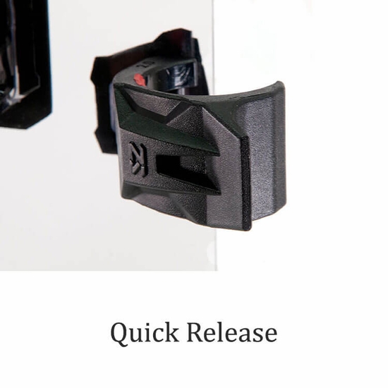 Seizmik&reg; Toolless Versa-Vent Hard Coated Front Windshield - Yamaha Wolverine RMAX 1000 - alt image 6