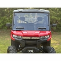 Seizmik Toolless Versa-Vent UV Resistant Polycarbonate Windshield - 2016-25 Can-Am Defender