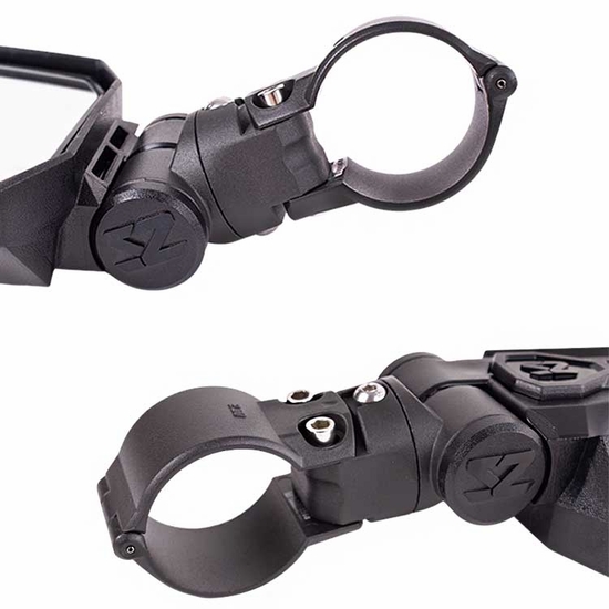 Seizmik Trailrider Break Away Side Mirrors w/ 1.75 Inch Clamp (Sold in Pairs) - alt image 3