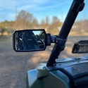 Seizmik Trailrider Break Away Side Mirrors w/ 1.75 Inch Clamp (Sold in Pairs)