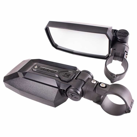 Seizmik Trailrider Break Away Side Mirrors w/ 1.75 Inch Clamp (Sold in Pairs) - alt image 1
