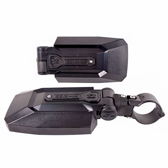 Seizmik Trailrider Break Away Side Mirrors w/ 1.75 Inch Clamp (Sold in Pairs) - alt image 2