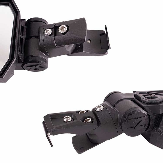 Seizmik Trailrider Break Away Side Mirrors w/ Pro-Fit Clamps (Sold in Pairs) - alt image 3