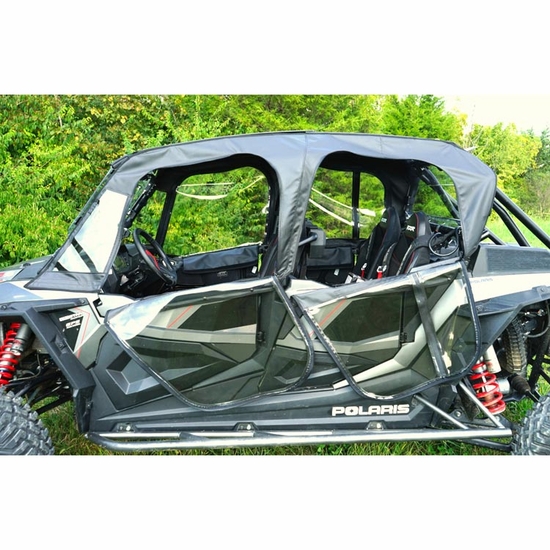 Seizmik Upper Soft Doors w/ Zippered Windows - 2019-21 Polaris RZR XP 4 Turbo S - alt image 2