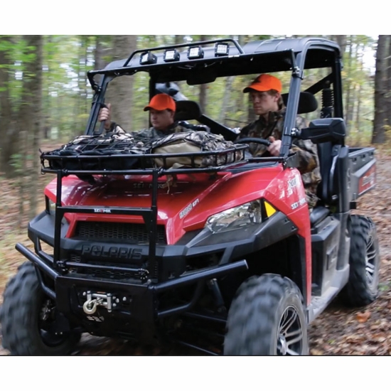 Seizmik Utility Hood Rack - 2010-14 Mid Size Polaris Ranger 400, 500, 570, 800, EV - alt image 2