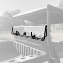 Seizmik UV Resistant Rear Folding Windshield - Kawasaki Ridge Ranch Edition