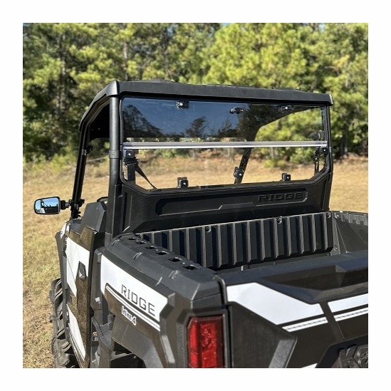 Seizmik UV Resistant Rear Folding Windshield - Kawasaki Ridge Ranch Edition - alt image 1