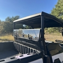 Seizmik UV Resistant Rear Folding Windshield - Kawasaki Ridge Ranch Edition
