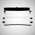 Seizmik Versa-Fold Front Windshield - 2009-14 Full Size Polaris Ranger XP 700, XP 800 and 2016-21 570