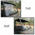 Seizmik&reg; Versa-Fold Front Windshield - 2015-22 Mid Size Polaris Ranger 500, 570, ETX, EV