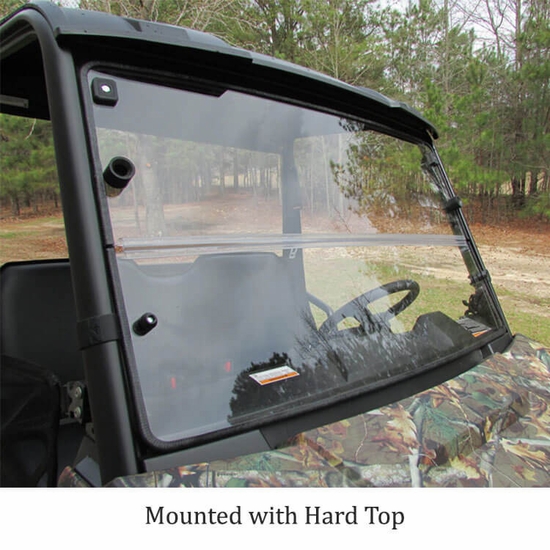 Seizmik&reg; Versa-Fold Front Windshield - 2015-22 Mid Size Polaris Ranger 500, 570, ETX, EV - alt image 6