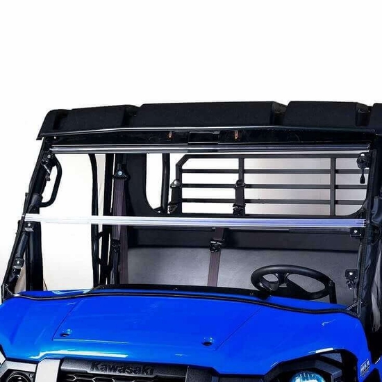 Seizmik Versa-Fold Front Windshield - Kawasaki Mule Pro-FX, DX - alt image 1