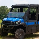 Seizmik Versa-Fold Front Windshield - Kawasaki Mule Pro-FX, DX