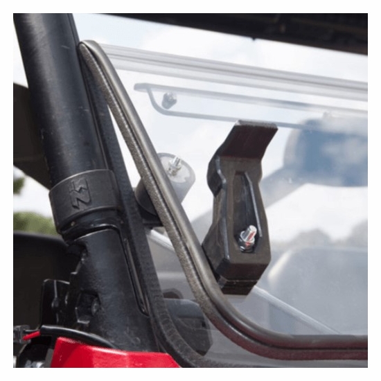 Seizmik Versa-Fold Hard Coated Front Windshield - 2013-25 Full Size Polaris Ranger w/ Pro-Fit Cage - alt image 3