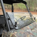 Seizmik Versa-Fold Hard Coated Front Windshield - 2015-22 Mid Size Polaris Ranger 500, 570, ETX, EV