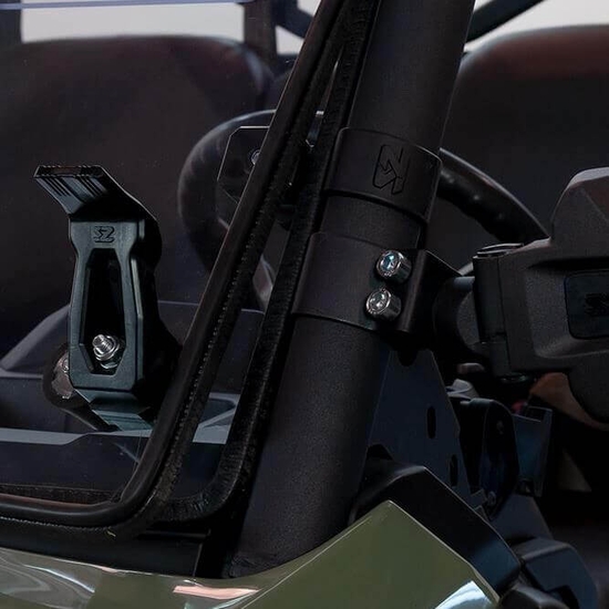 Seizmik&reg; Versa-Fold Hard Coated Front Windshield - Can Am Defender - alt image 4