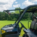 Seizmik Versa-Vent Hard Coated Flip Up Front Windshield - 2014-24 Full Size Polaris Ranger w/ Pro-Fit Cage