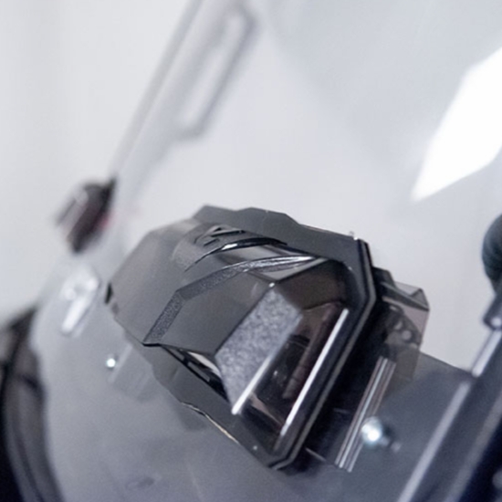 Seizmik Versa-Vent Hard Coated Flip Up Front Windshield - 2014-24 Full Size Polaris Ranger w/ Pro-Fit Cage - alt image 10