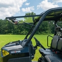 Seizmik Versa-Vent Hard Coated Flip Up Front Windshield - 2015-22 Mid Size Polaris Ranger 500, 570, ETX, EV