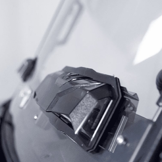 Seizmik Versa-Vent Hard Coated Flip Up Front Windshield - 2015-22 Mid Size Polaris Ranger 500, 570, ETX, EV - alt image 7