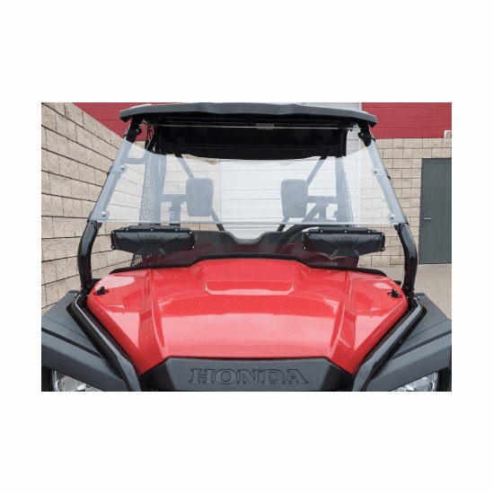 Seizmik Versa-Vent Hard Coated Front Windshield - Honda Pioneer 500, 520 - alt image 0