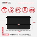 Seizmik Windshield Protector - Polaris Ranger XD 1500