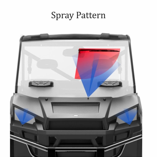 Seizmik Windshield Wiper and Washer Kit for Hard Coated Polycarbonate Windshields - alt image 2