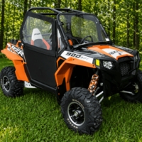 ShockPros Convertible Full, Half Hinged Doors - 2008-22 Polaris RZR 570, S 570, 800, S 800, XP 900