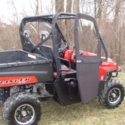 ShockPros Convertible Full, Half Hinged Doors - 2009-14 Full Size Polaris Ranger XP 700, XP 800