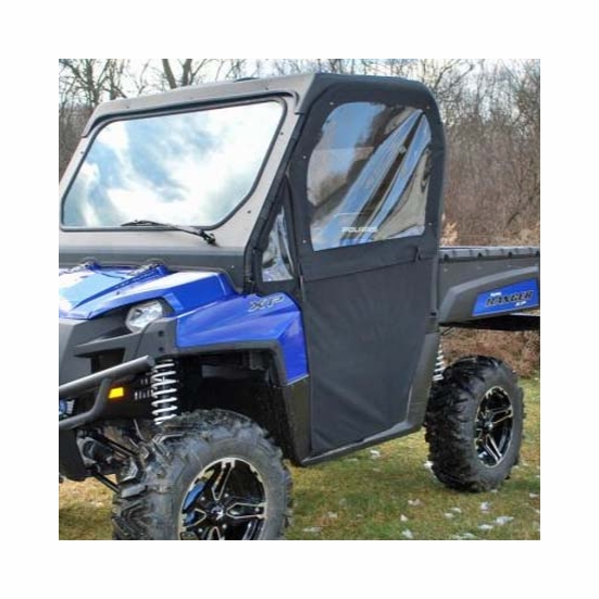 ShockPros Convertible Full, Half Hinged Doors - 2009-14 Full Size Polaris Ranger XP 700, XP 800 - alt image 1