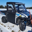 ShockPros Convertible Full, Half Hinged Doors - 2013-19 Full Size Polaris Ranger w/ Pro-Fit Cage