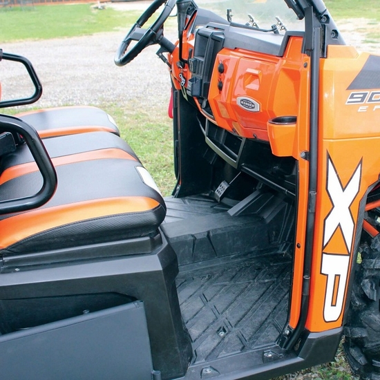 ShockPros Convertible Full, Half Hinged Doors - 2013-19 Full Size Polaris Ranger w/ Pro-Fit Cage - alt image 7