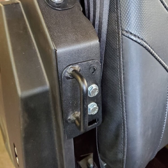 ShockPros Convertible Full, Half Hinged Doors - 2013-19 Full Size Polaris Ranger w/ Pro-Fit Cage - alt image 8