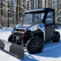 ShockPros Convertible Full, Half Hinged Doors - 2013-19 Full Size Polaris Ranger w/ Pro-Fit Cage