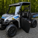 ShockPros Convertible Full, Half Hinged Doors - 2013-19 Full Size Polaris Ranger w/ Pro-Fit Cage