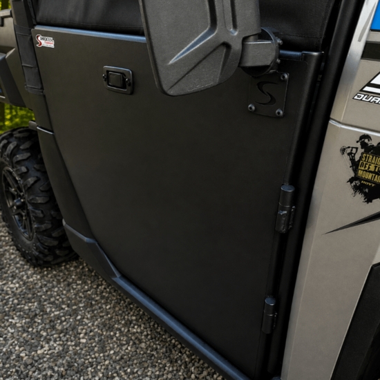 ShockPros Convertible Full, Half Hinged Doors - 2013-19 Full Size Polaris Ranger w/ Pro-Fit Cage - alt image 5