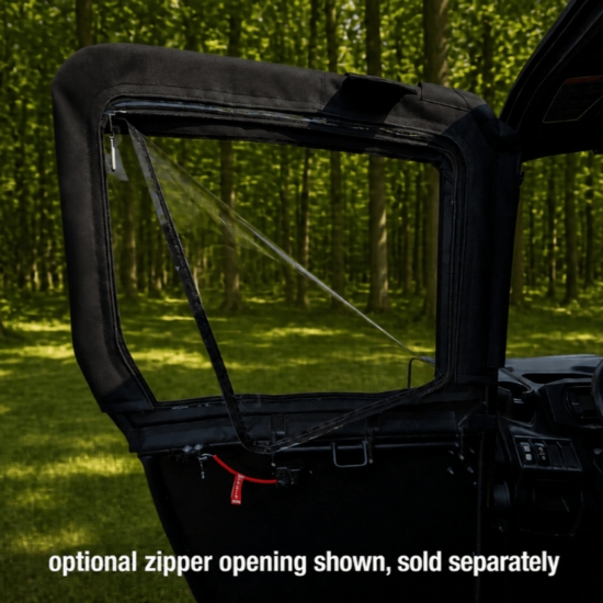 ShockPros Convertible Full, Half Hinged Doors - 2013-19 Full Size Polaris Ranger w/ Pro-Fit Cage - alt image 12