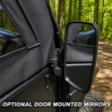 ShockPros Convertible Full, Half Hinged Doors - 2013-19 Full Size Polaris Ranger w/ Pro-Fit Cage