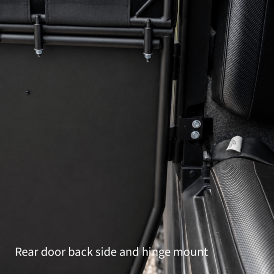 ShockPros Convertible Full, Half Hinged Doors - 2014-19 Full Size Polaris Ranger Crew XP 900 - alt image 5