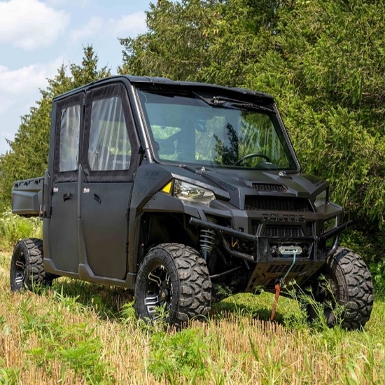 ShockPros Convertible Full, Half Hinged Doors - 2014-19 Full Size Polaris Ranger Crew XP 900 - alt image 0