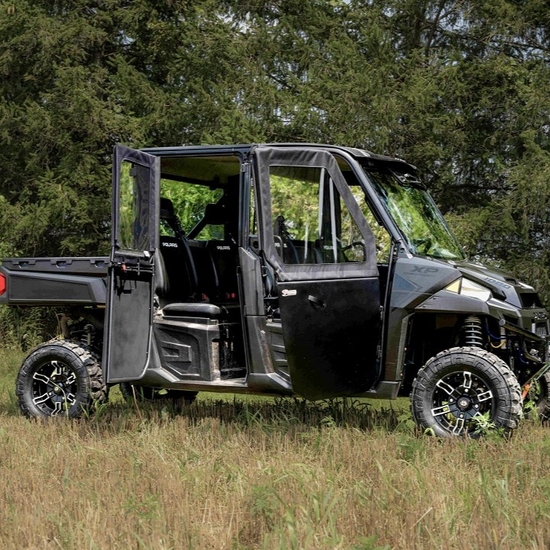 ShockPros Convertible Full, Half Hinged Doors - 2014-19 Full Size Polaris Ranger Crew XP 900 - alt image 5